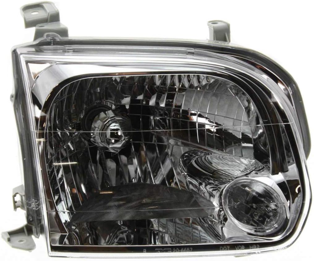 Headlight Assembly Passenger Side with Bulbs G7147