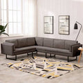 Taupe Fabric Corner Sofa N1334