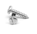 Sheet Metal Screw Slotted Pan Head Type A Low Carbon Steel Zinc Plated Pk 10000 W7433