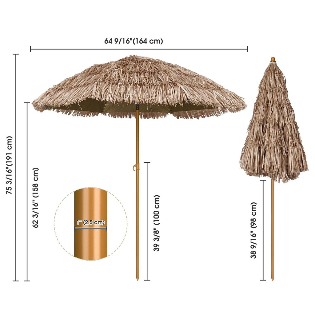 Thatched Tiki Umbrella F4692