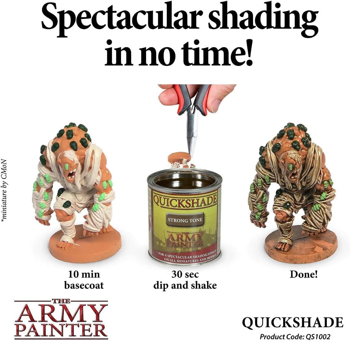 3pcs Quickshade Varnish Set, Strong Tone, 250 ml, Pack of 2 N1409