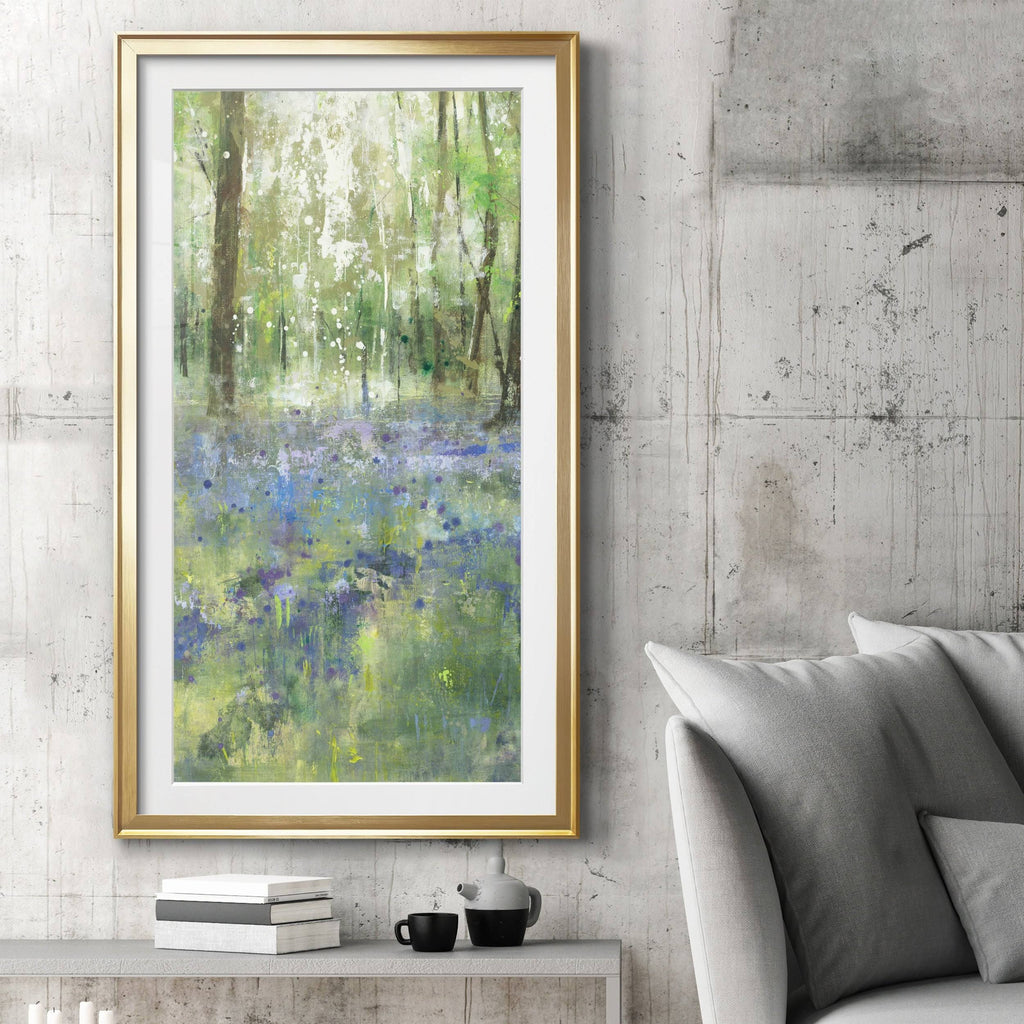 Silver Gallery Wrapped Print 22x42 B39989
