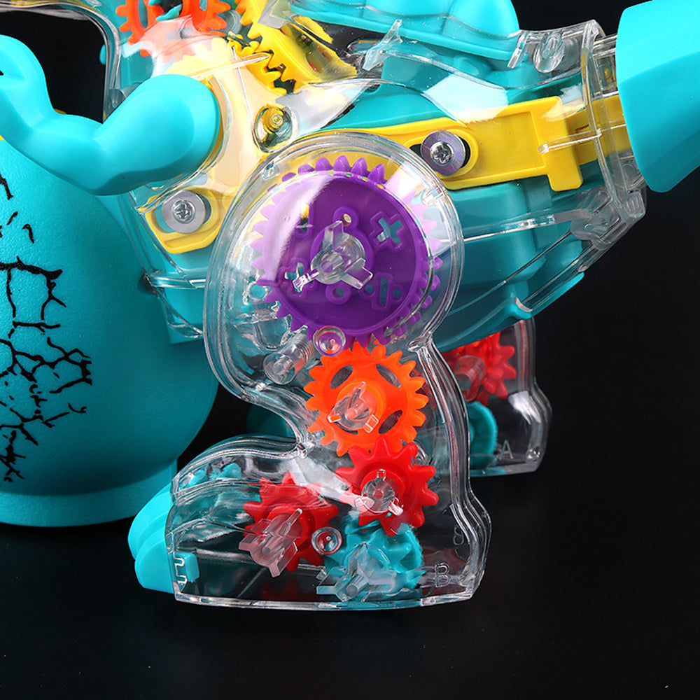 Transparent Gear Car With Light Music S504