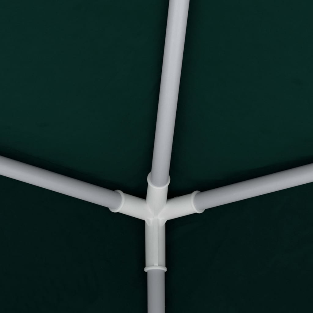 Party Tent with Side Walls 6.6'x6.6' Green Y90817