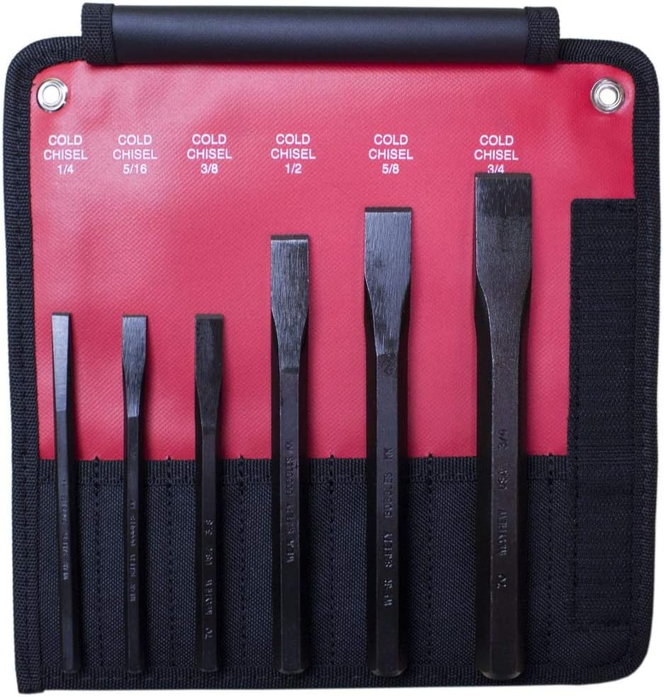 Cold Chisel Kit, 6-Piece B13568