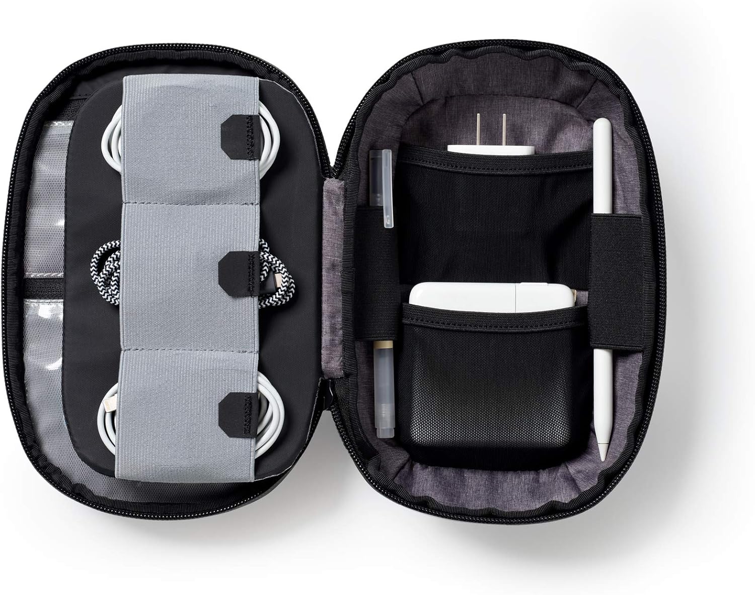 Black Water Resistant Tech Organizer C78093