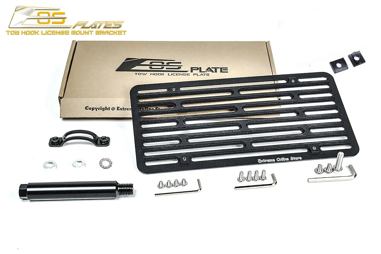 Tow Hook License Plate Relocator Mount Bracket E87628