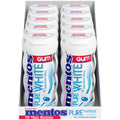 Mentos Pure White Gum Sweet Mint 15 Piece Bottle X810