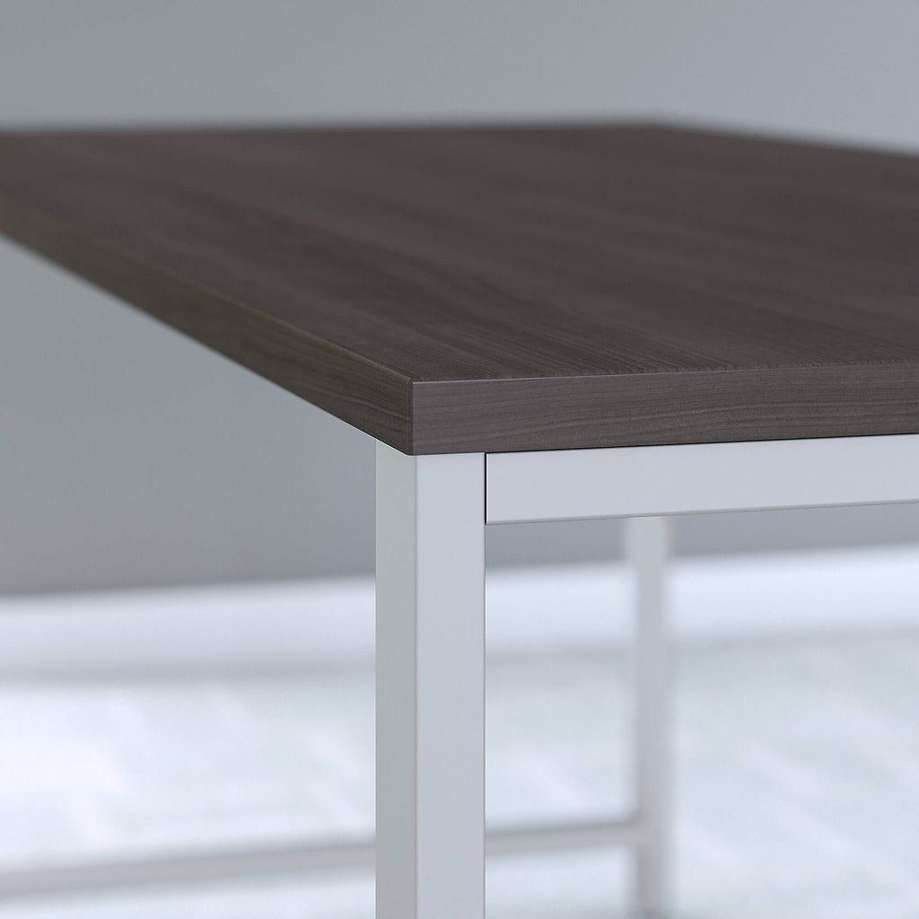 60W x 30D Table Desk with 3 Drawer Mobile File Cabinet, Storm Gray Y34603