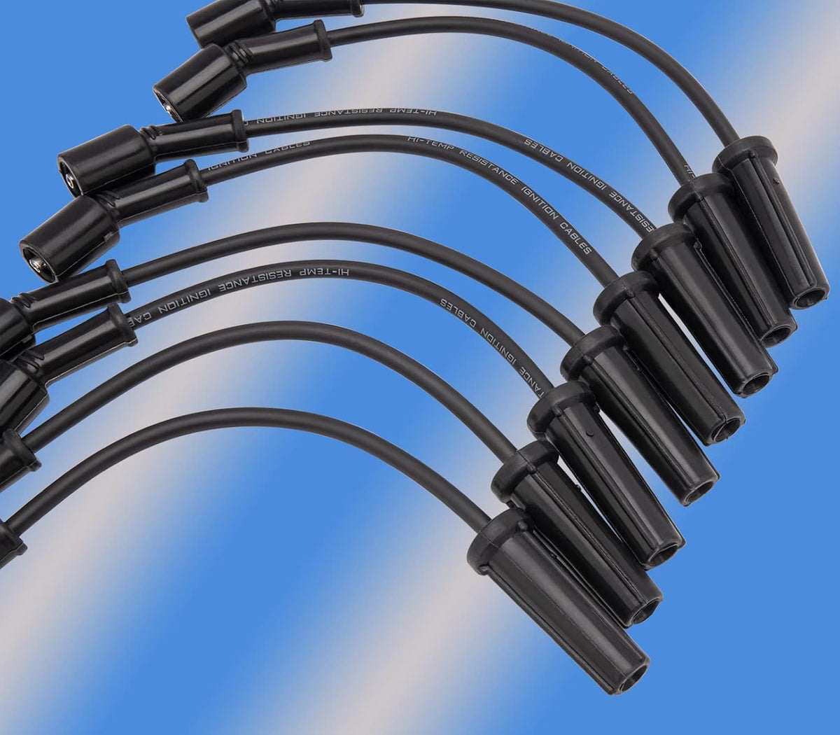 8Pcs Spark Plug Wires Set for Cheverolet Silverado, Pack of 2 M712