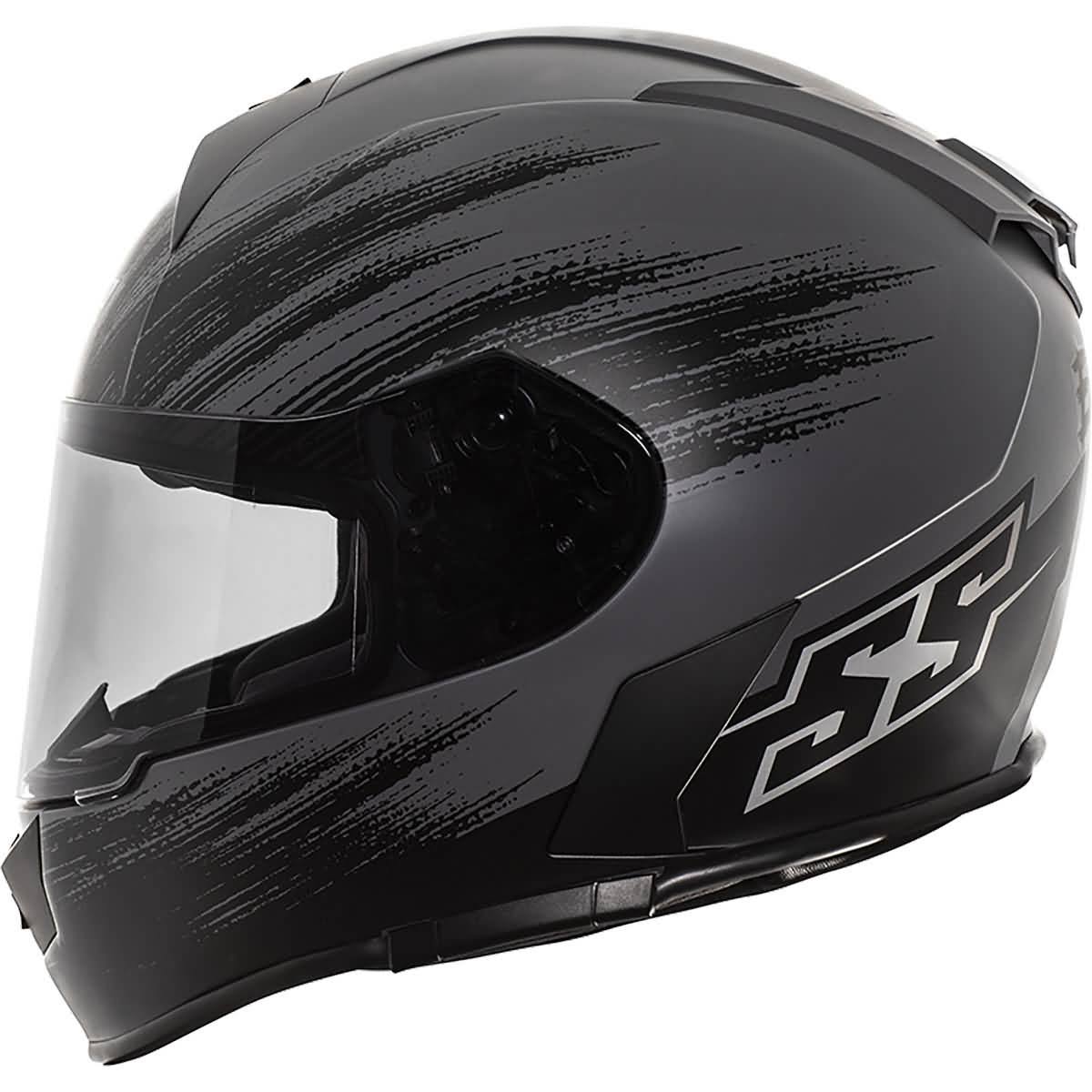 Hi-Vis Yellow Motorcycle Helmet D711260