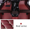 Black Beige Heavy Duty XPE Leather Car Floor Mat T761714