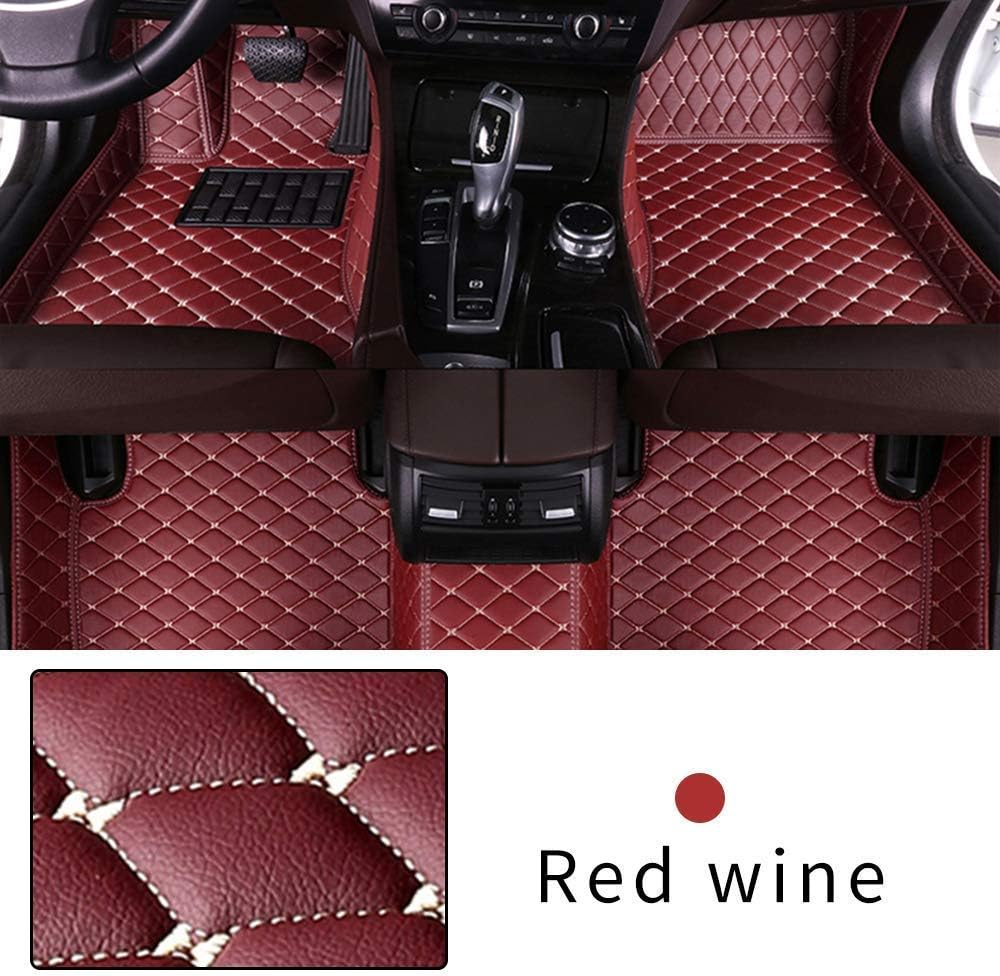 Black Beige Heavy Duty XPE Leather Car Floor Mat T761714