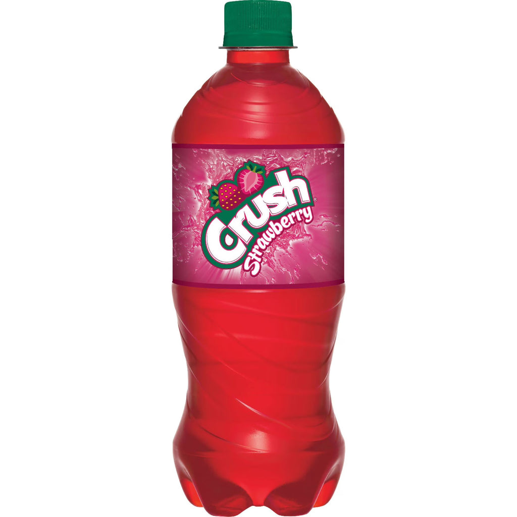 Strawberry Soda 20oz Bottles, Quantity of 16 U5834