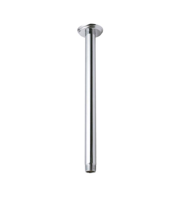 6x22 Traditional Ceiling Shower Arm - Matte Black Z711126