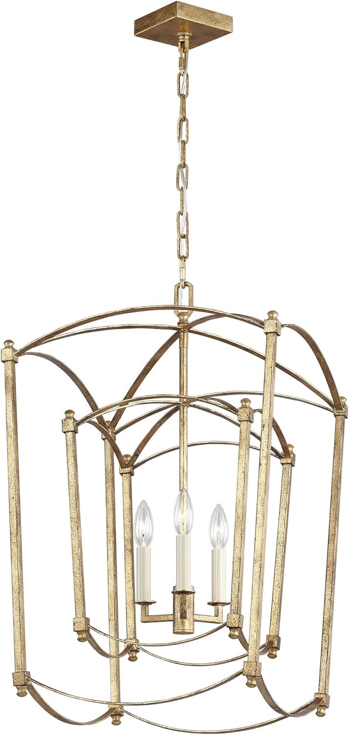 Antique Guild 3-Light Candle Chandelier X145
