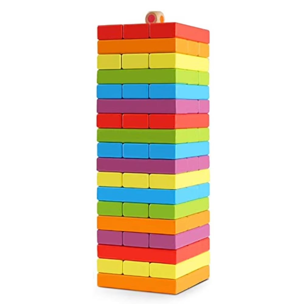 Wooden Balance Game Building Blocks Dominoes Blocks (54 PCS) F92949