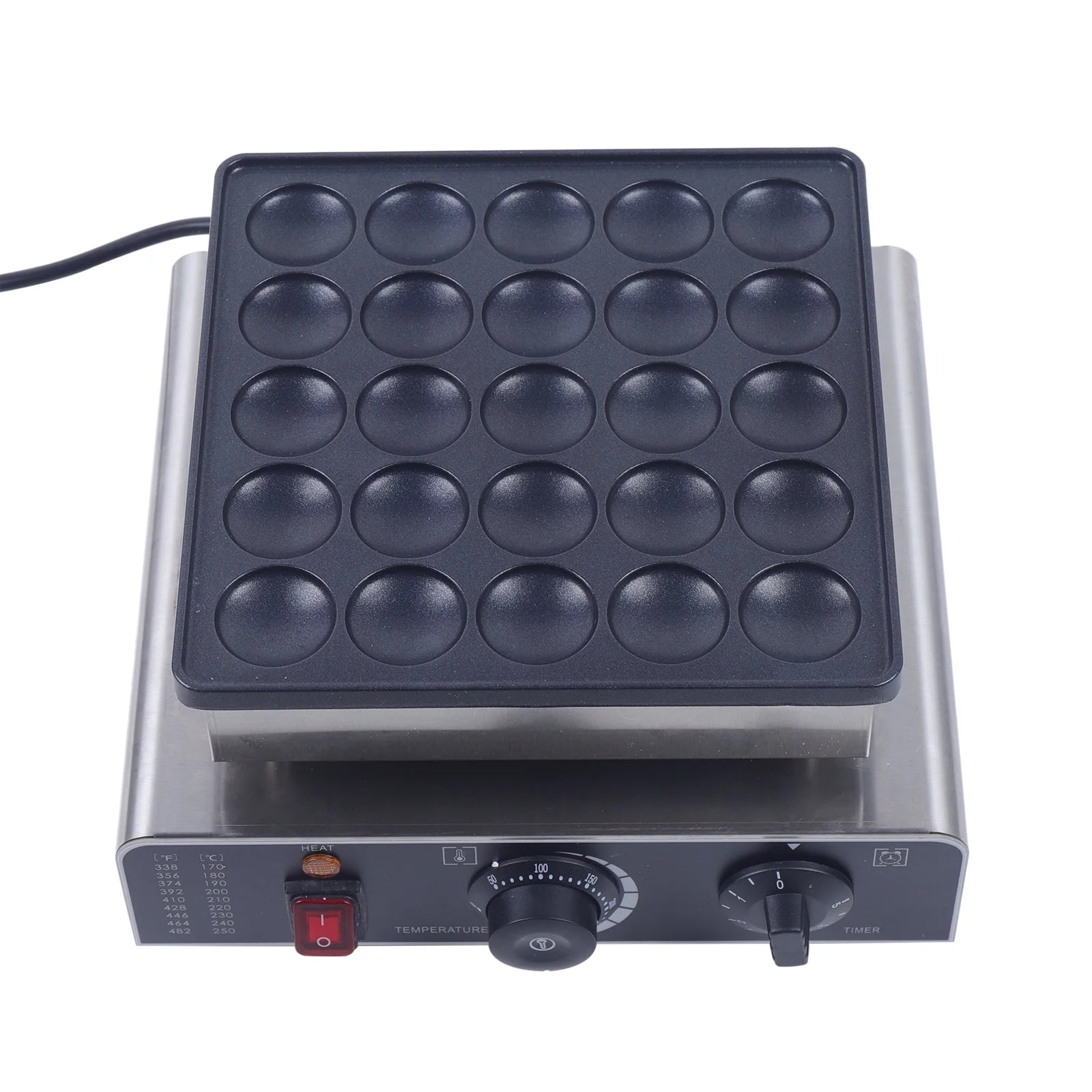 25pcs Nonstick Electric Muffin Maker J3629
