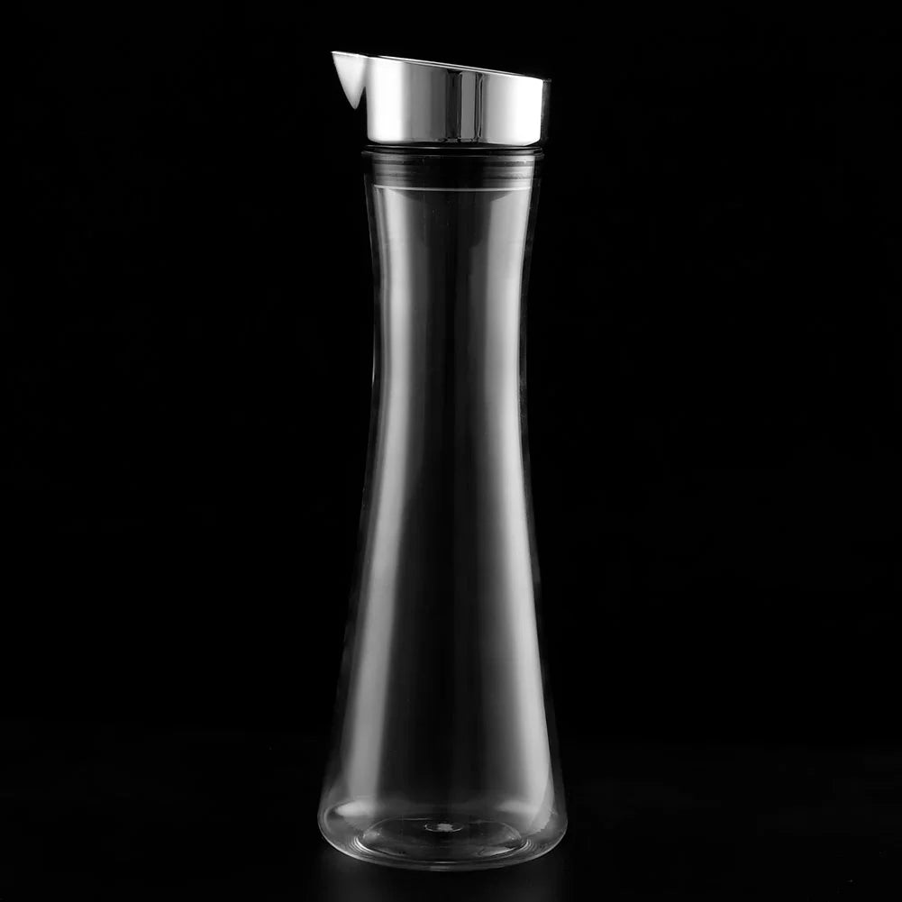 Transparent Juice Bottle 0.8L Acrylic Water Jug N89222