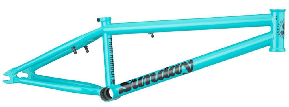 Gloss Turquoise BMX Frame F8446
