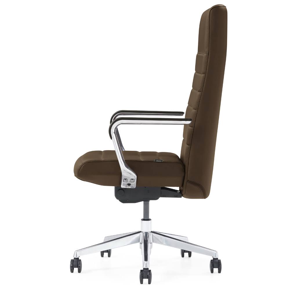 Modern Dark Brown Leather Executive Chair Z76833
