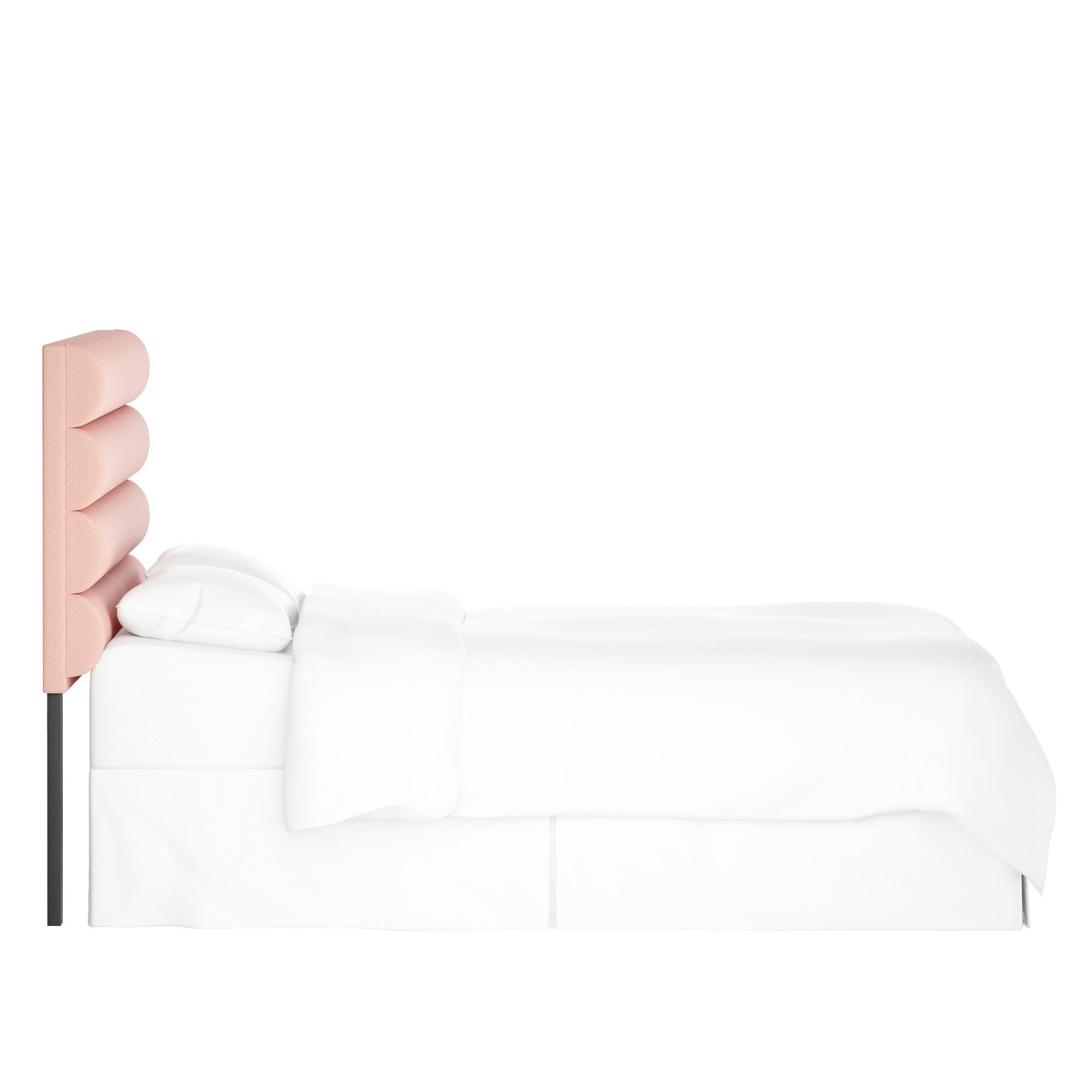 Queen Velvet Blush Headboard M567