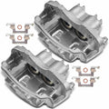 Disc Brake Caliper Assembly with Bracket 2-PC Set Z145
