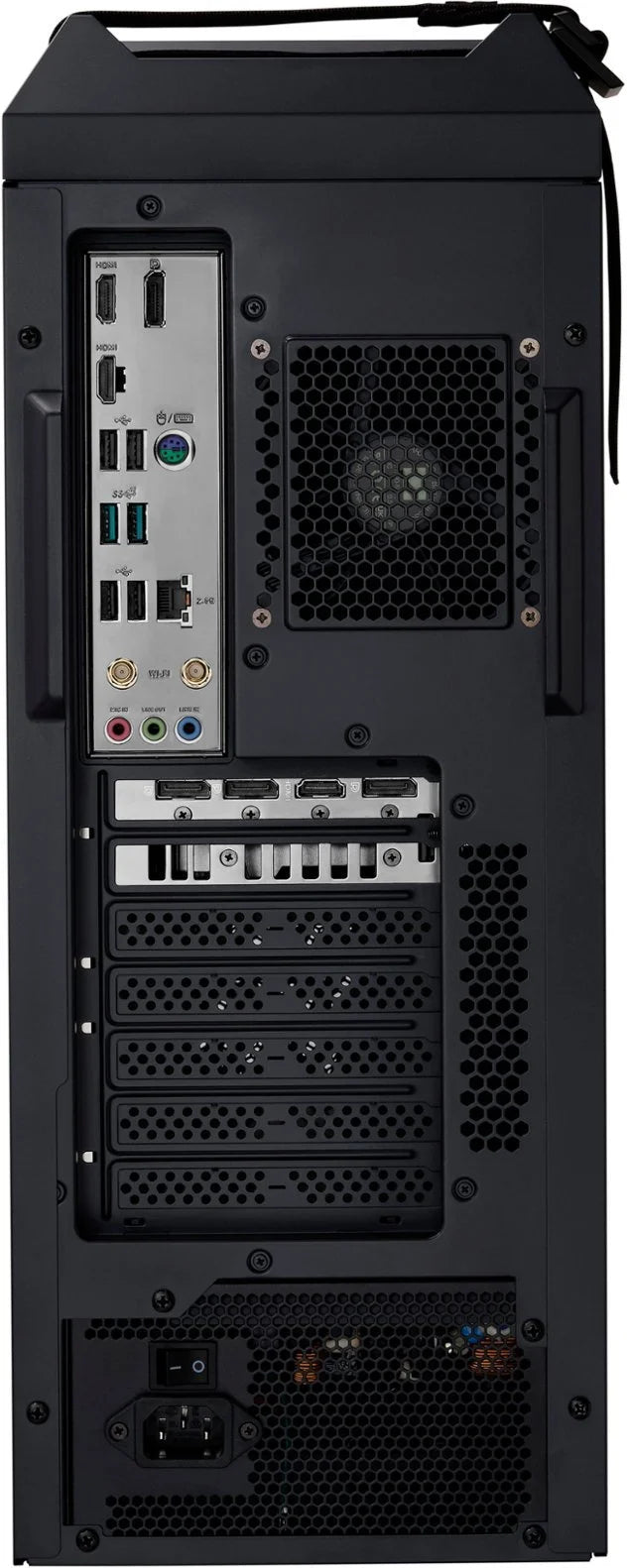 Gaming PC with Intel Core i9-14900K CPU, 128GB RAM, 2TB NVMe SSD + 20TB HDD, NVIDIA GeForce RTX 3090 24GB, Windows 11 Pro N985