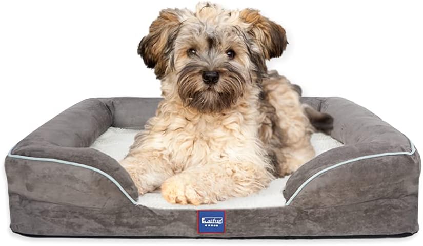 Large Orthopedic Memory Foam Dog Couch H23329
