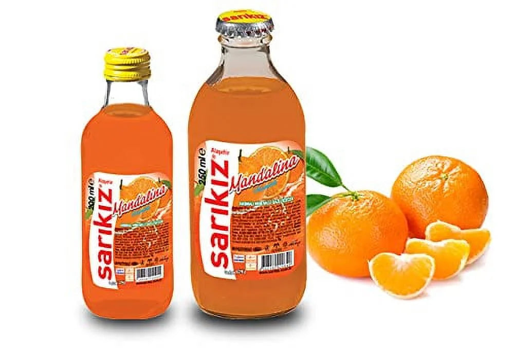Turkish Mineral Water With Mandarin Flavored 200Ml X 6 Packs C9463