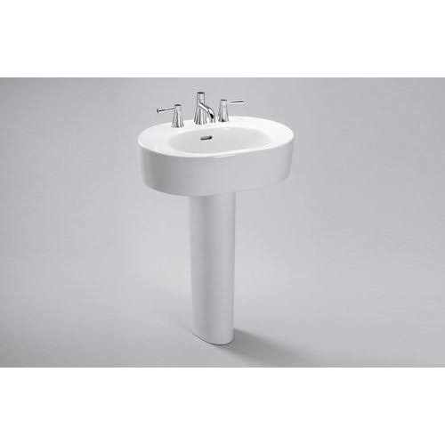 Sedona Beige Pedestal Lavatory Single Hole N4950