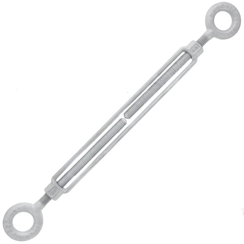 5/8 x 12 Hot Dip Galvanized Eye x Eye Turnbuckle C67862