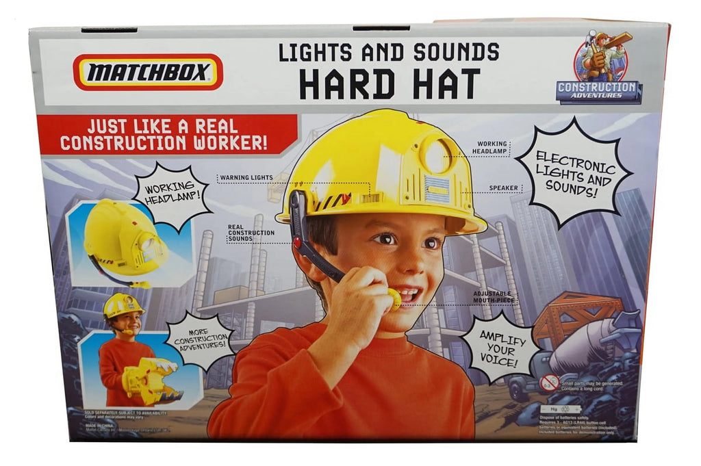 Construction Adventure Lights And Sounds Hard Hat R19089