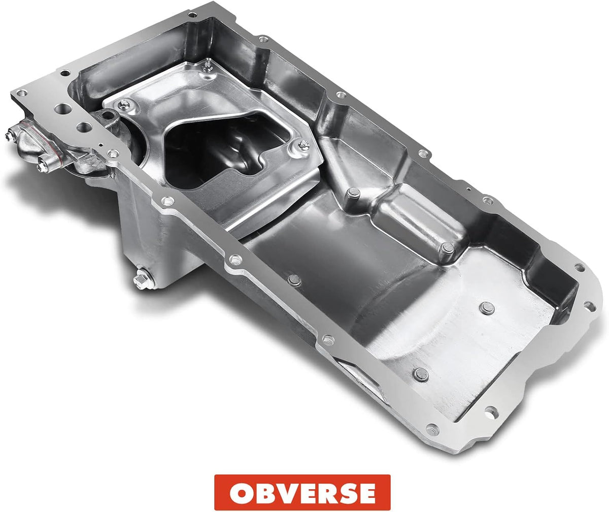 Engine Oil Pan Complete Kit Compatible with GM LS1 LS3 LSA LSX L298818