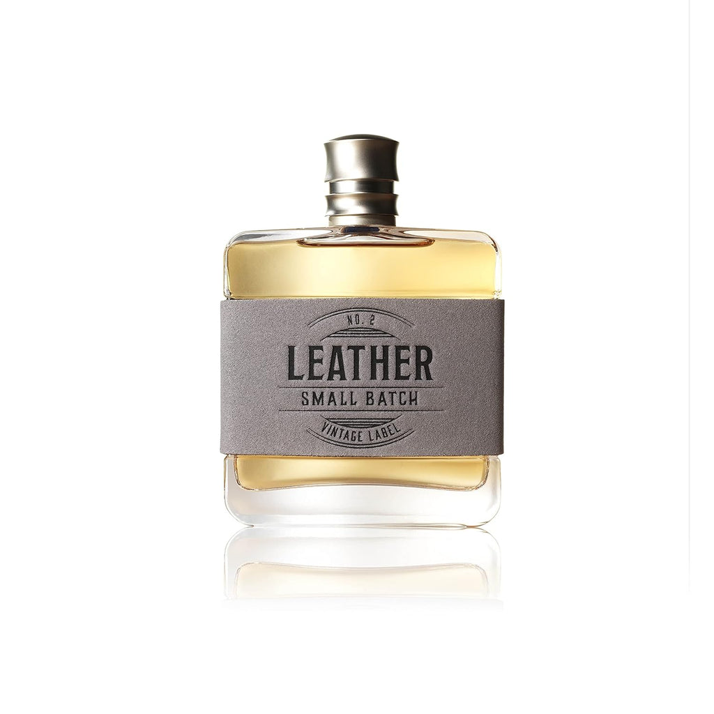 Leather Men's Cologne, Woody Notes - 3.4 oz 100 mL Pack of 2 H57863