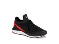Black Fiery Red Men's Sneakers Q78738