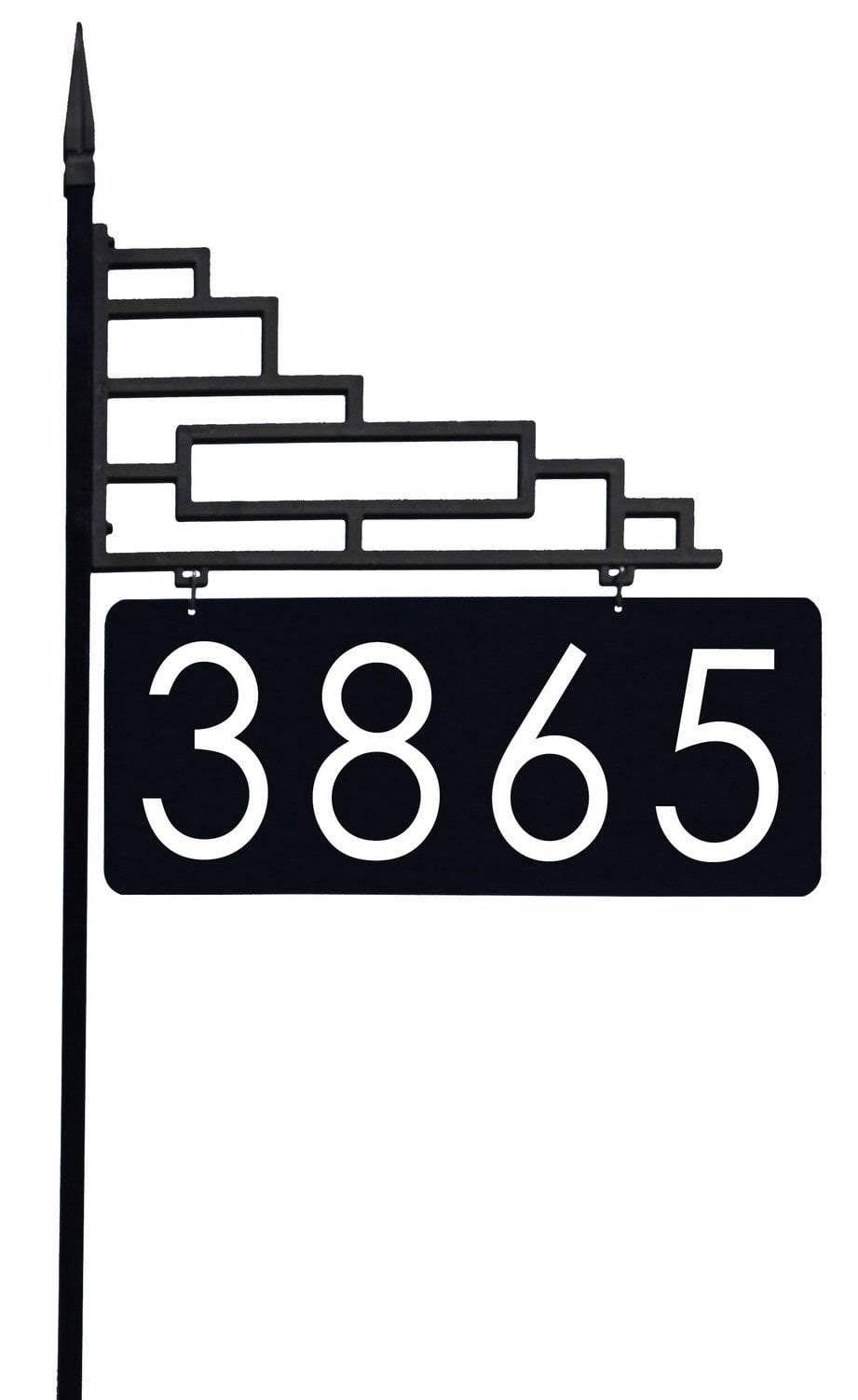Reflective 911 Yard Address Sign H1503