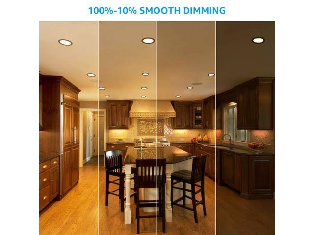 13.5W 6x22 Dimmable Slim LED Recessed Light, 2700K Soft White, 850lm A9118