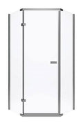 Stainless Frameless Neo-Angle Shower Kit I54808