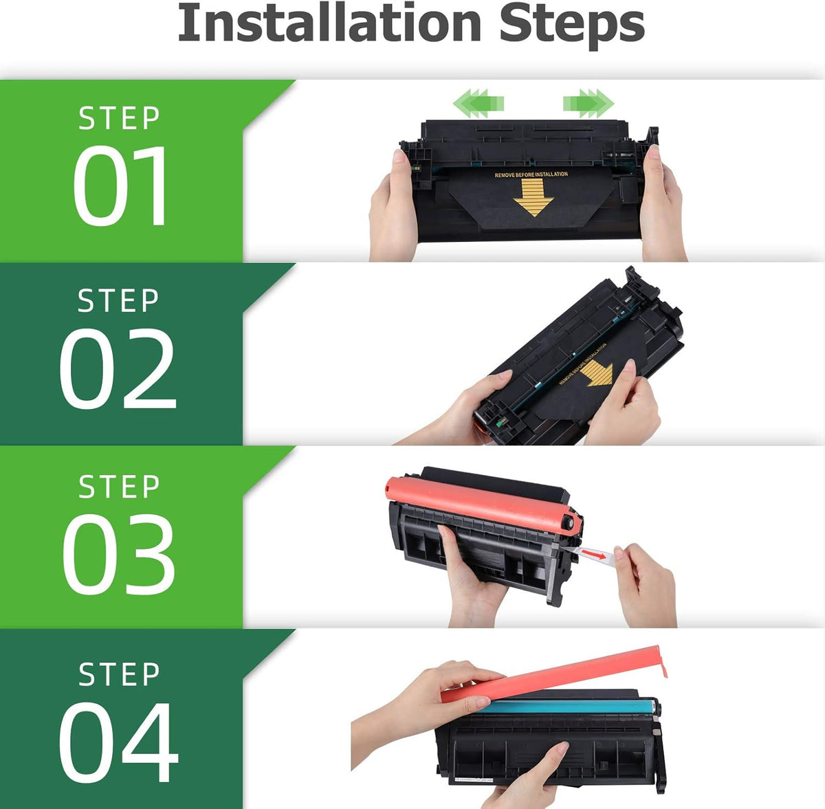 Black Toner Cartridge 4-Pack Z741389