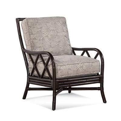 Java/Brown and Beige Stripe Wide Armchair N320386