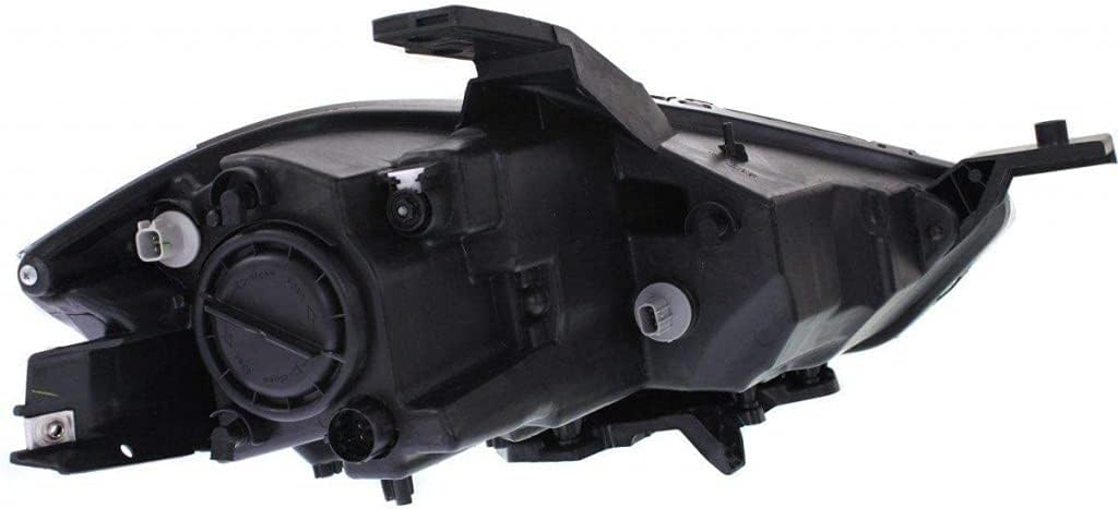 Pair Headlights Black Trim Q6221