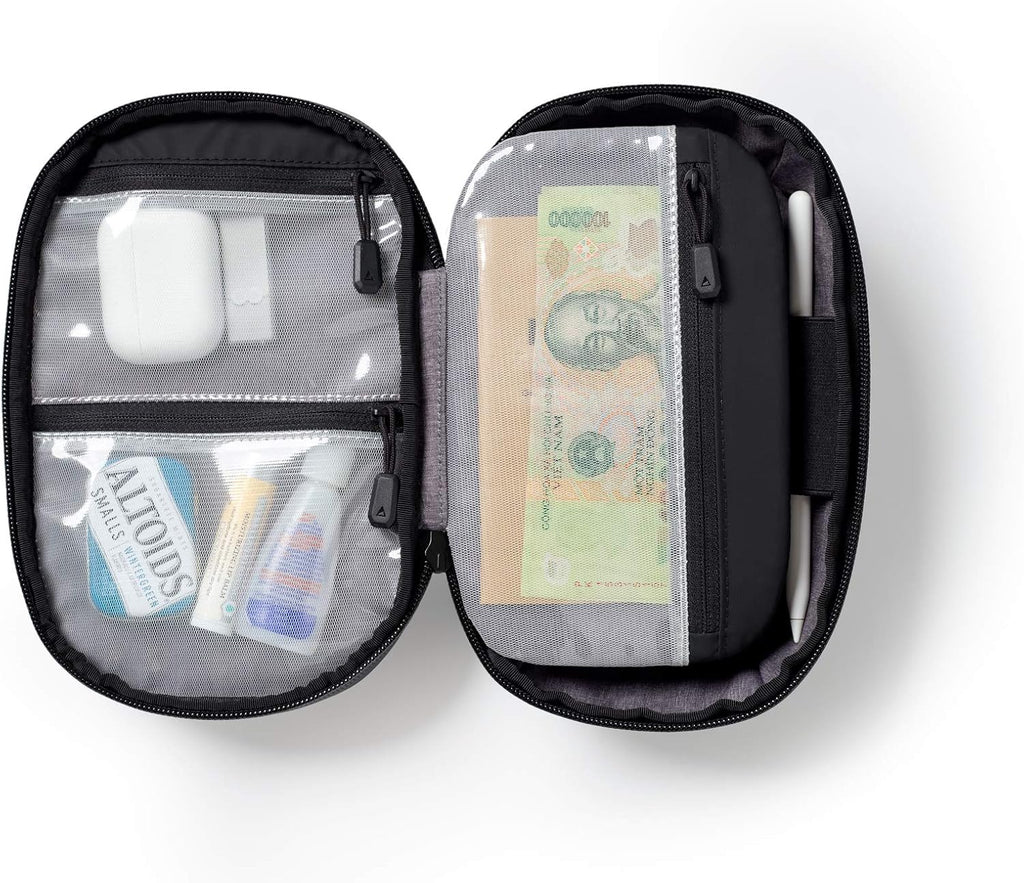 Black Water Resistant Tech Organizer C78093