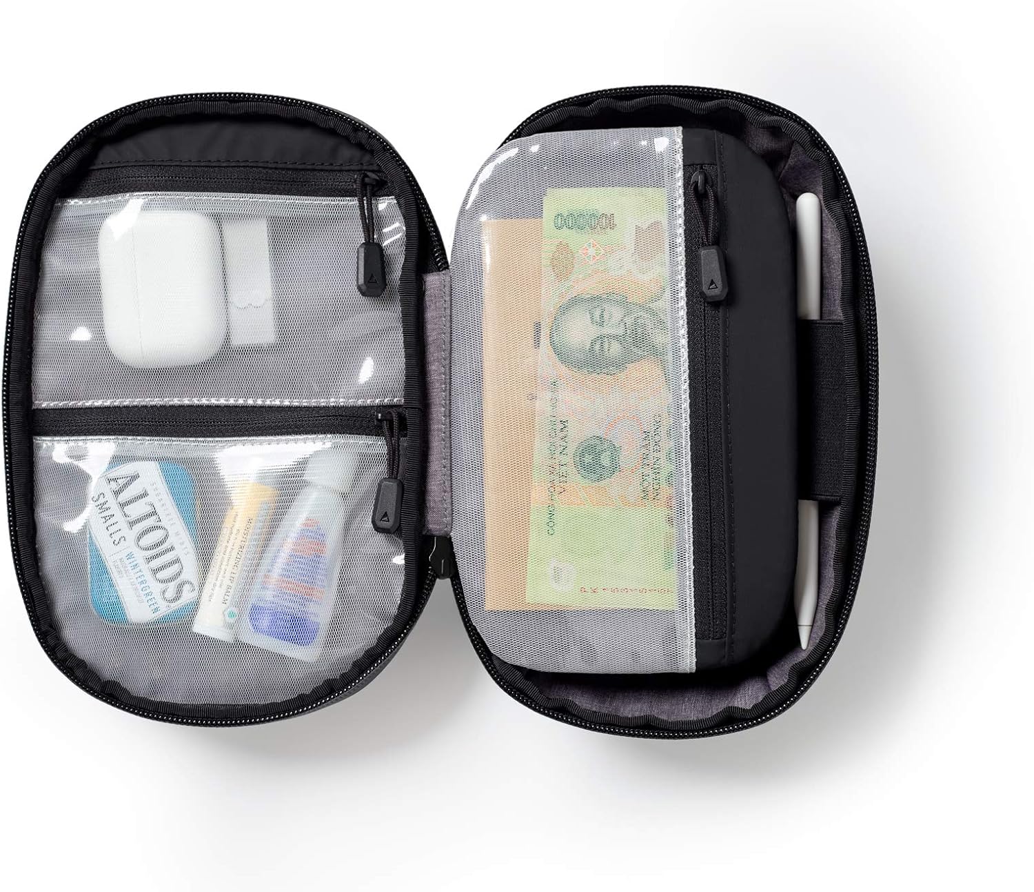Black Water Resistant Tech Organizer C78093