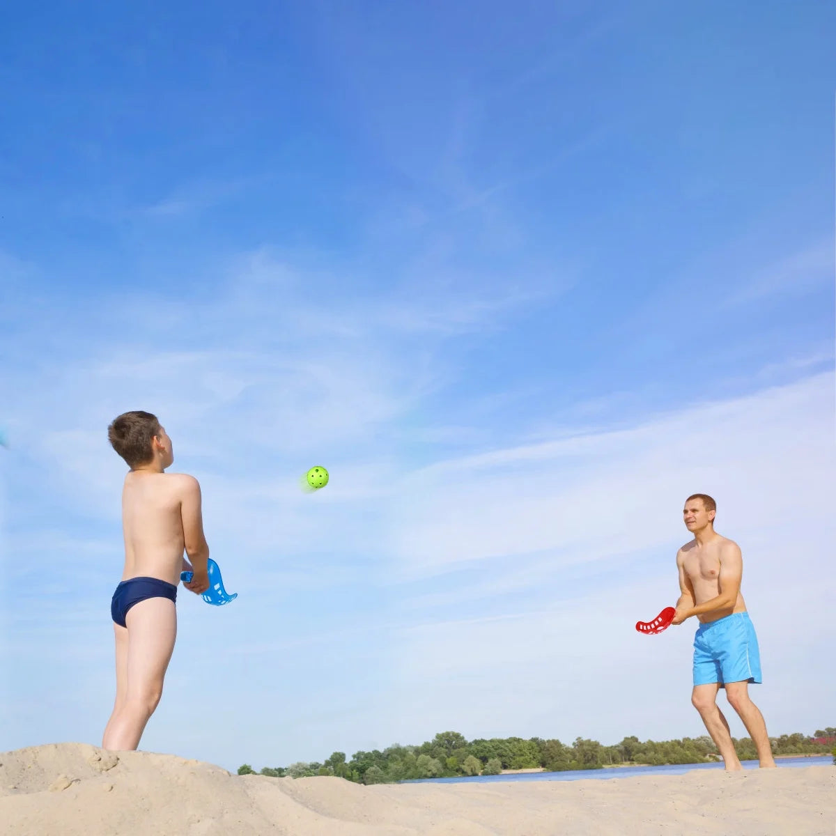 Scoop Toss & Catch Set Outdoor Sports Beach Game I57892