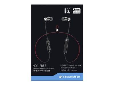 Black/Red Wireless In-Ear Headphones A795294