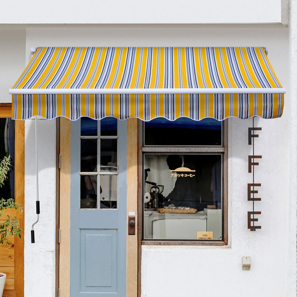 Retractable Patio Awning Sun Shade S593274
