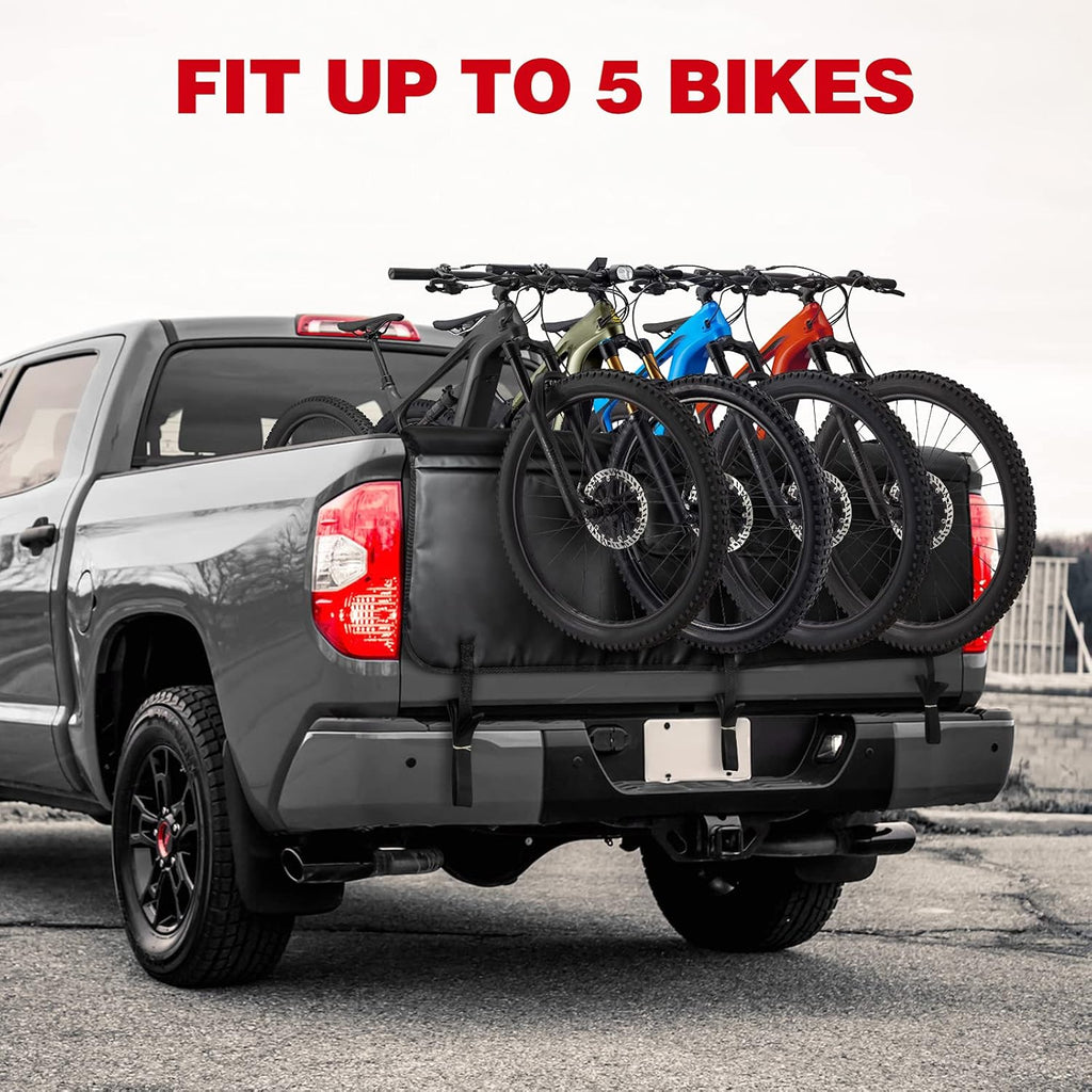 Tailgate Pad for Pickup Truck with Tool Pockets and Velcro Bike Straps 52" Wide Pack of 2 U49307