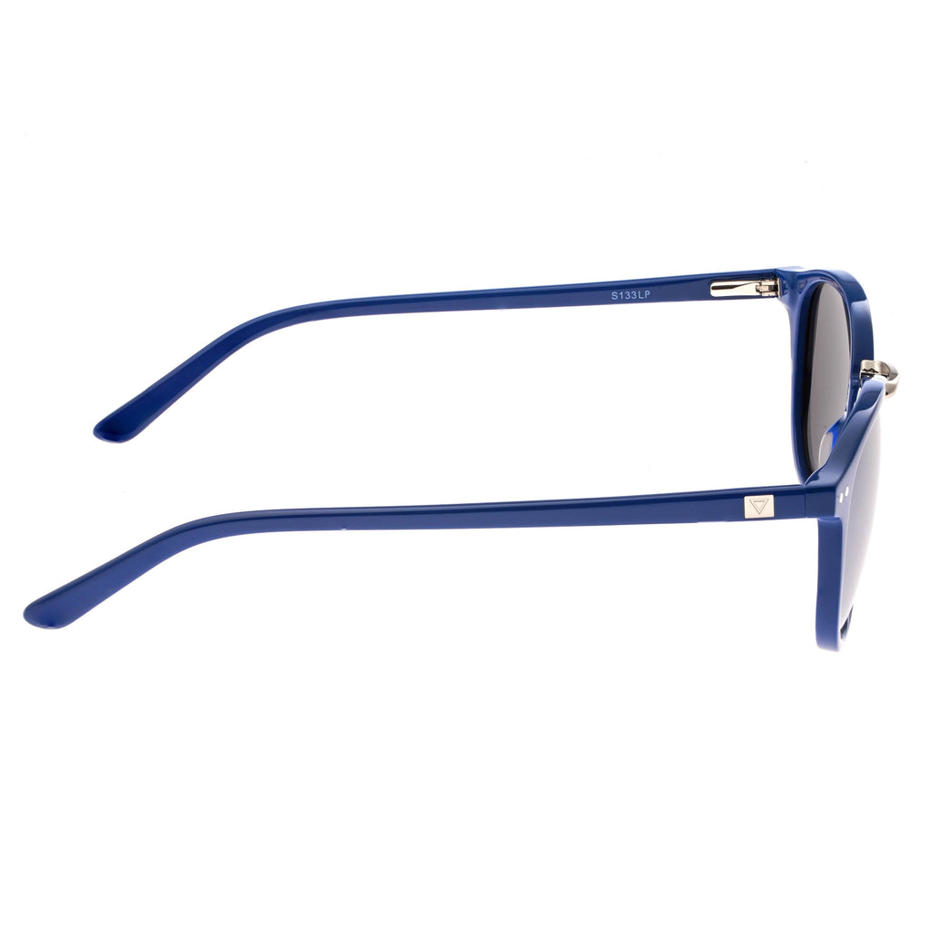 Navy Silver Polarized Sunglasses V2513