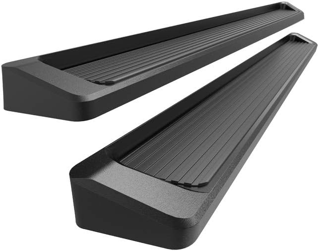 6in Black Running Boards Y616677